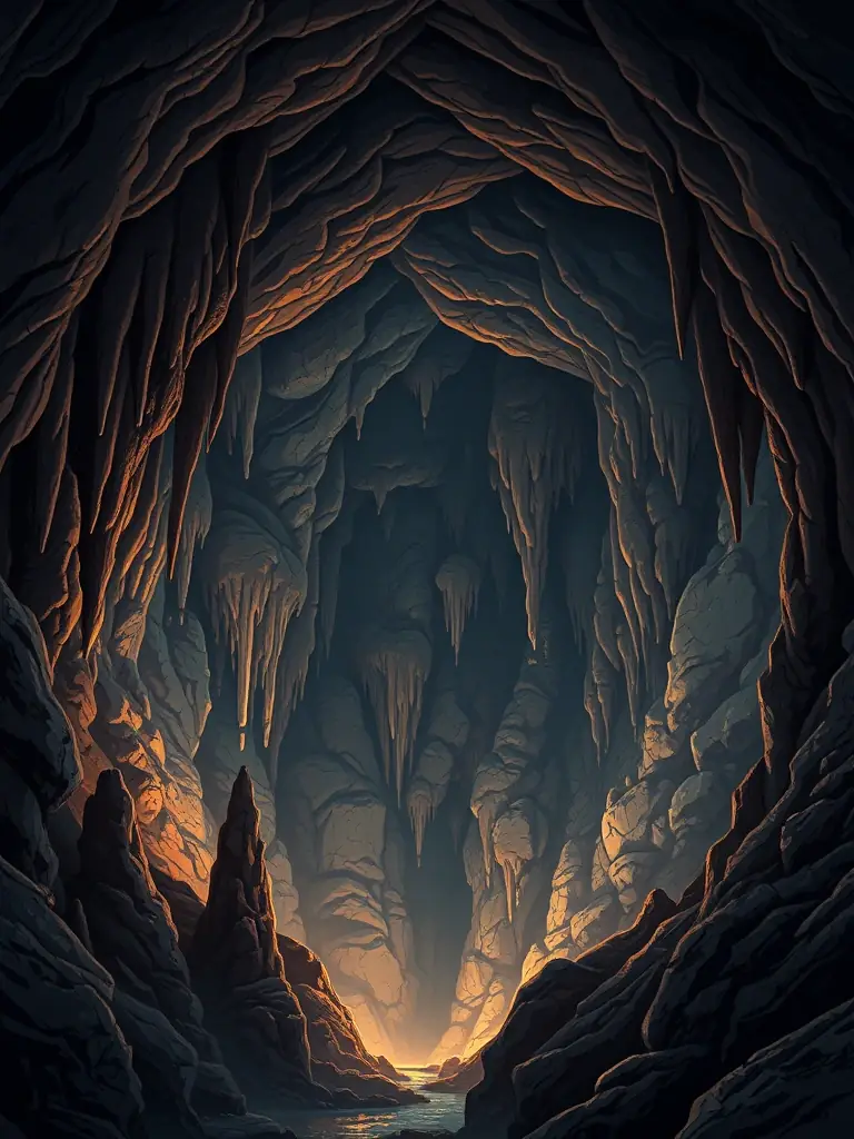 A captivating shot of the Aggtelek National Park caves, highlighting the unique geological formations and attracting nature enthusiasts.